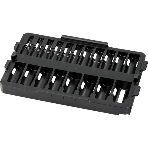 Packout? Removable 19-Piece Organizer for Shockwave? Impact Duty? 3/8" Drive Sockets, Manufacturer's Warranty, Lifetime Warranty, Colour, Black