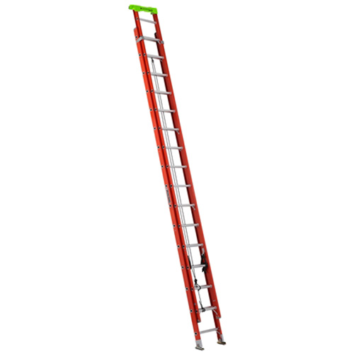 Pro Top Extension Ladder, Max. Open Height, 29', Material, Fibreglass, Capacity, 300 lbs., Outside Width, 18.50", Weight, 72 lbs., Colour, Red