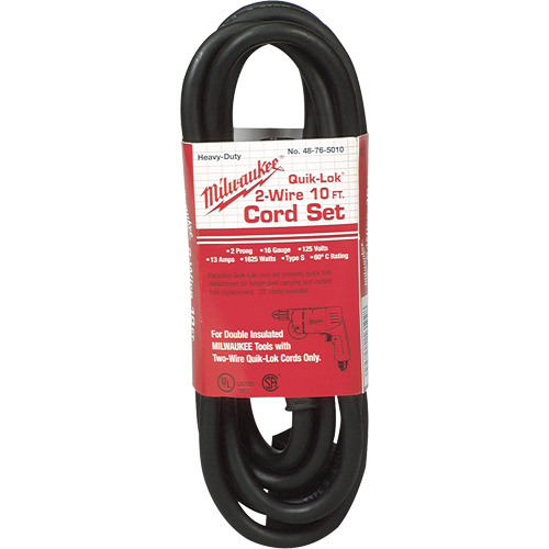 2-Wire Quik-Lok? Cord