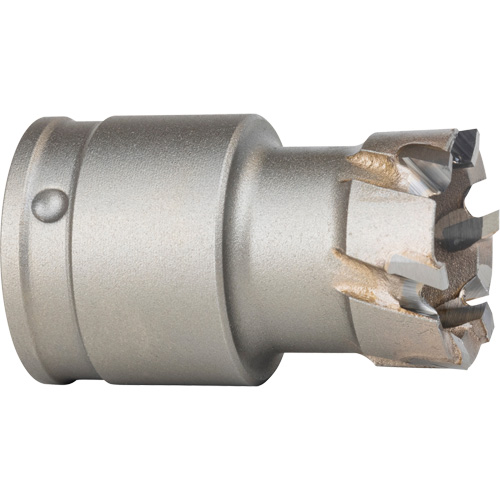 Quick Change Steel Plate Cutter, Material, Carbide, Cutter Size, 7/8", Overall Length, 2-3/4", Cutting Depth, 1/2"