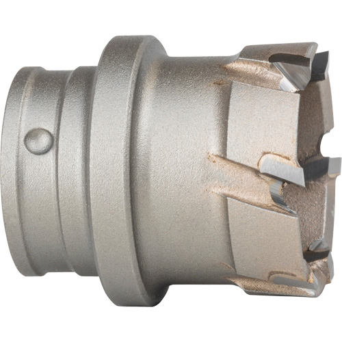 Quick Change Steel Plate Cutter, Material, Carbide, Cutter Size, 1-3/16", Overall Length, 2-3/4", Cutting Depth, 1/2"