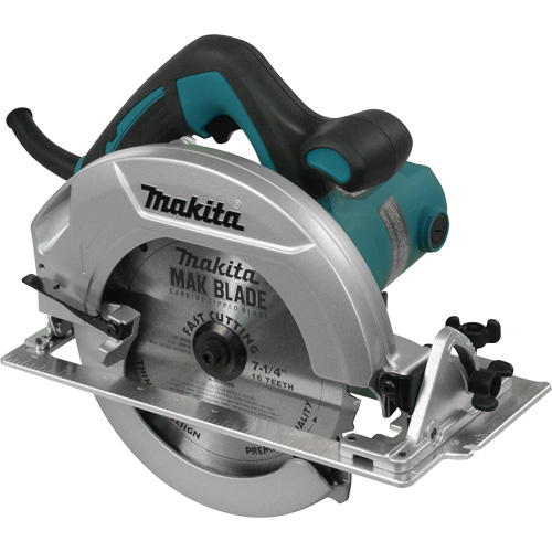Circular Saw, Blade Diameter, 7-1/4", No Load RPM, 0-5200, Amps, 10.5 A, Overall Length, 12-1/8", Net Weight, 8.6 lbs.