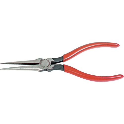 Needle-Nose Plier with Grip, Overall Length, 6-1/16"