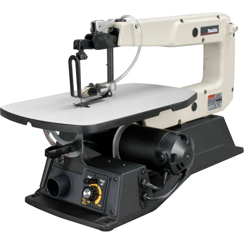 Scroll Saw, Overall Width, 9-3/8", Overall Length, 14-3/4", Strokes per Minute (SPM), 7/8", Amps, 1.2 A, For Use With, Plain or Pin End Blades, Net Weight, 31.1 lbs.