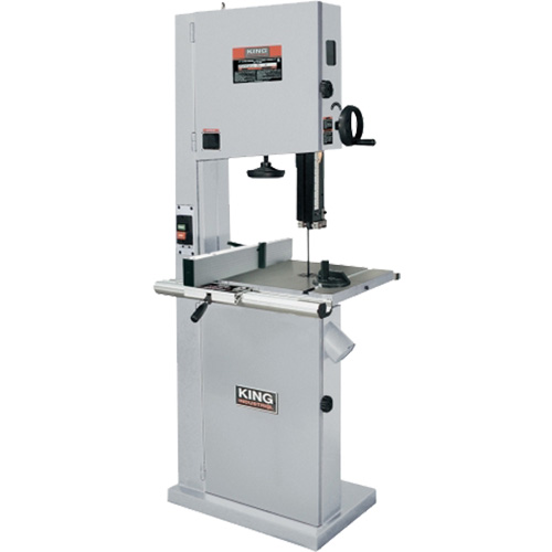 21" Wood Bandsaw with Resaw Guide, Overall Width, 31", Overall Length, 40", Overall Height, 74", Voltage, 220 V, Motor, 23 A/11.5 A, Single Phase, 60 Hz, Speed, 2 (1890-3800 SFPM)