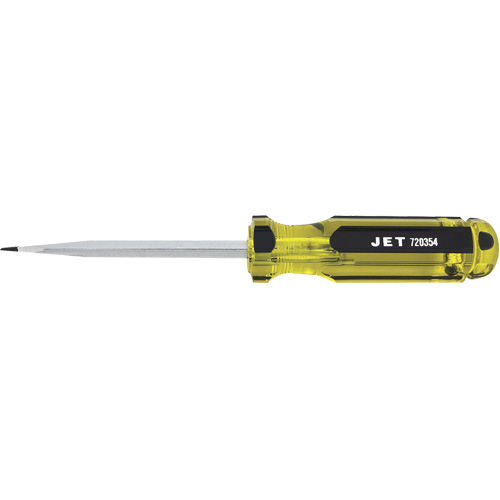 SDS-4S Jumbo Handle Screwdriver, Tip Size, 1/4", Shank Length, 4", Shank Type, Round, Handle Type, Plastic
